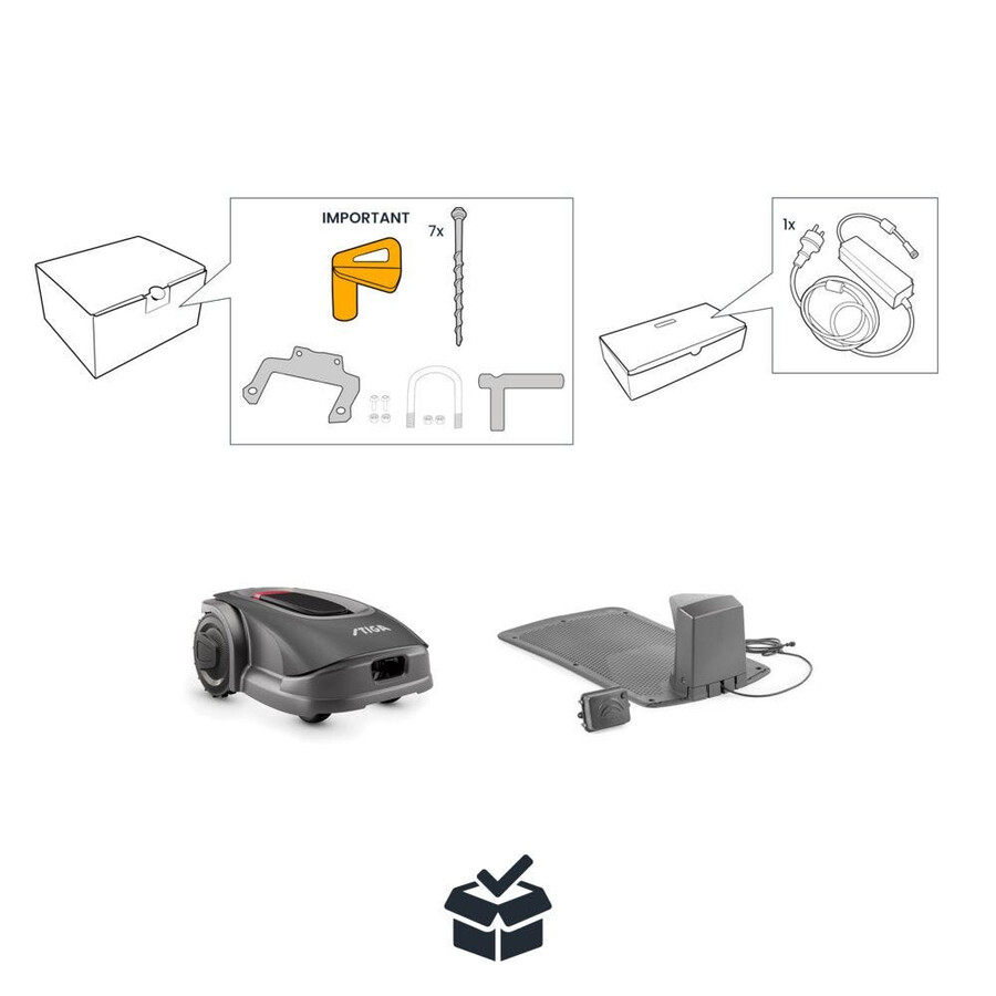 automatic robot lawn mower - a 8