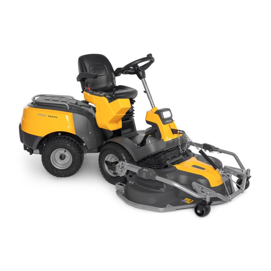 petrol front mower - park pro 900 wx