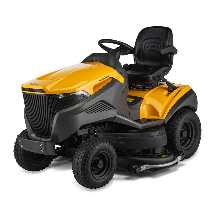 petrol garden tractor - tornado 9121 w