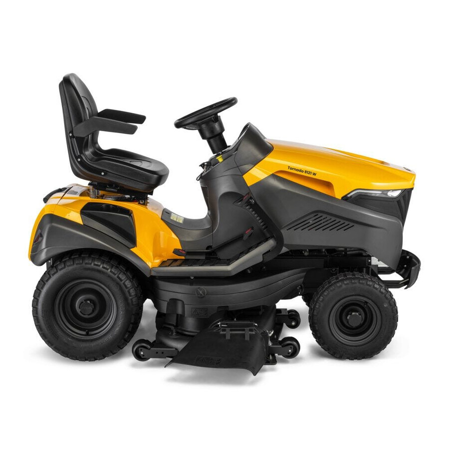 petrol garden tractor - tornado 9121 w