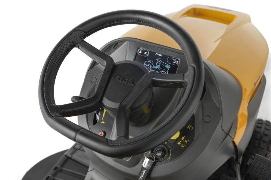 petrol garden tractor - tornado 9121 w