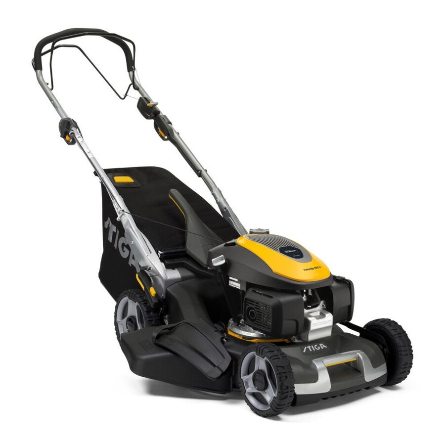 petrol lawn mower - twinclip 955 v