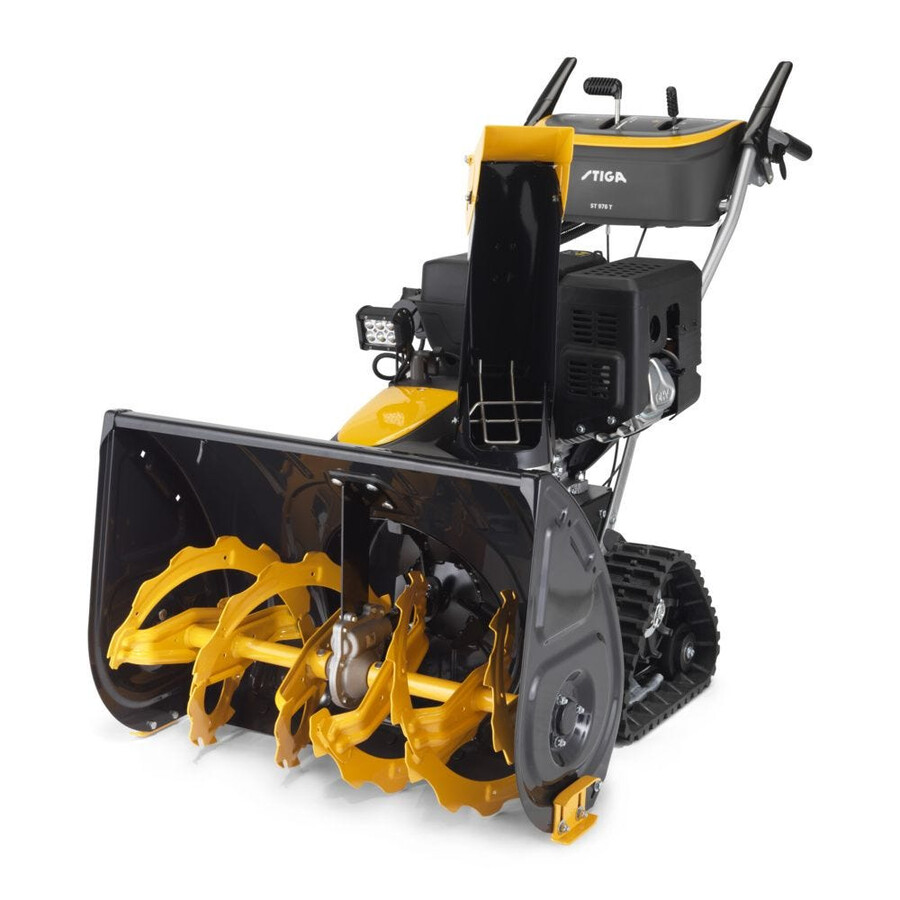 petrol snow blower - st 976 t