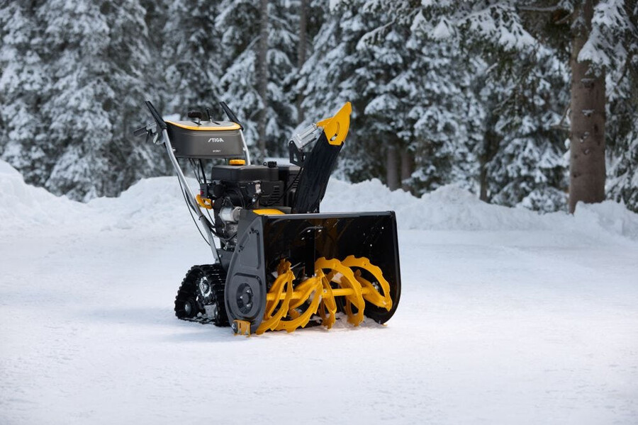 petrol snow blower - st 976 t