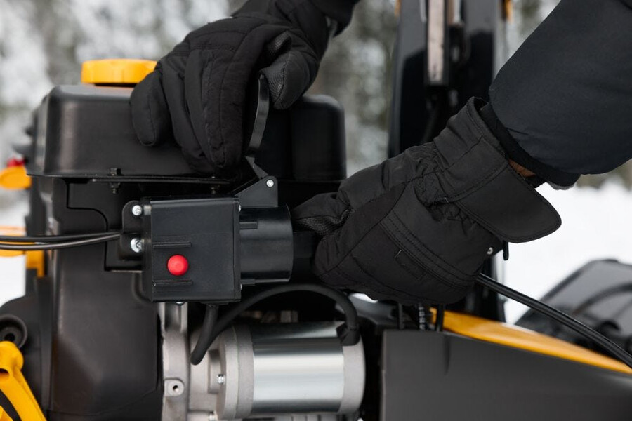 petrol snow blower - st 976 t